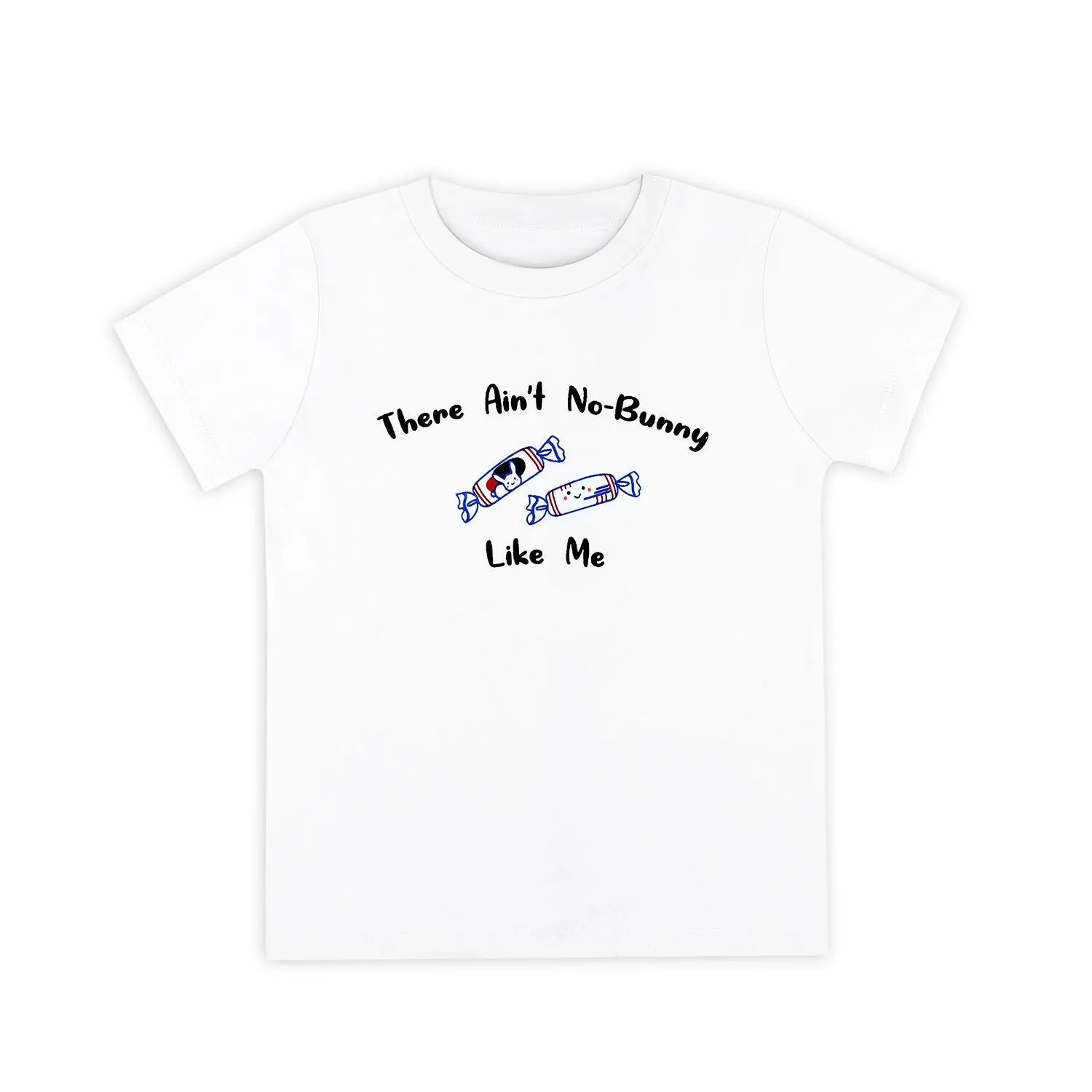 Mommy & Me Set Organic Cotton T-Shirts - White Bunny Candy