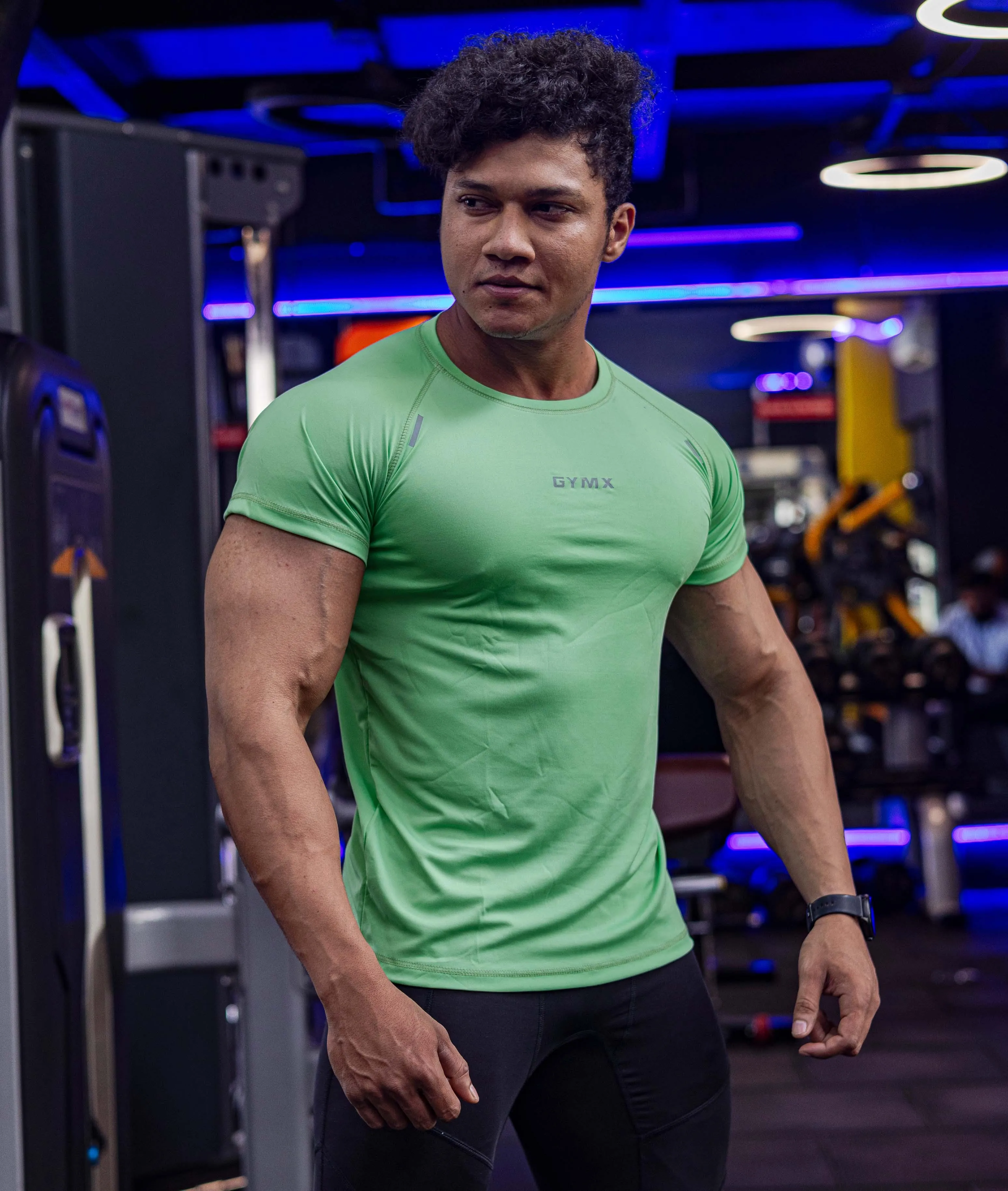 Neon Green GymX Tee