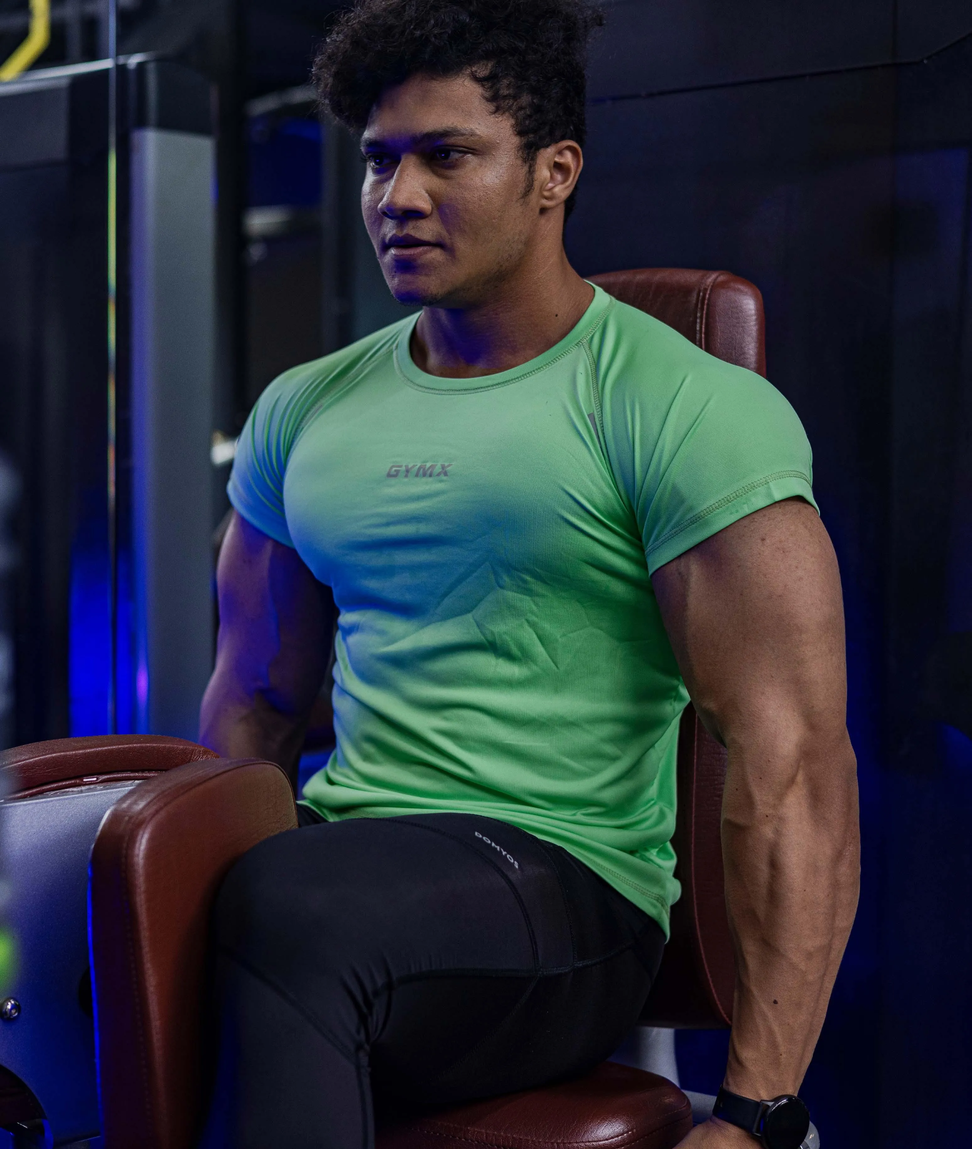 Neon Green GymX Tee