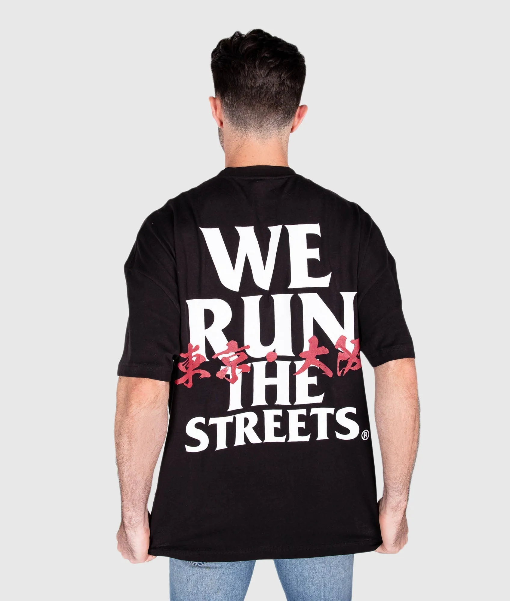 Oversized We Run The Streets Tee