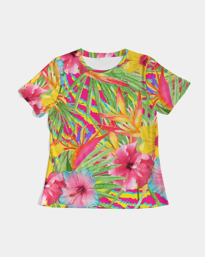 Paradise Island Floral Women's Top