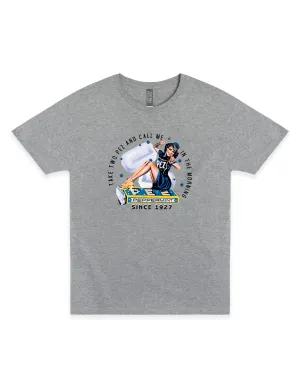 PEZ Vintage Pin Up Girl | Take Two PEZ and Call Me in the Morning Tee