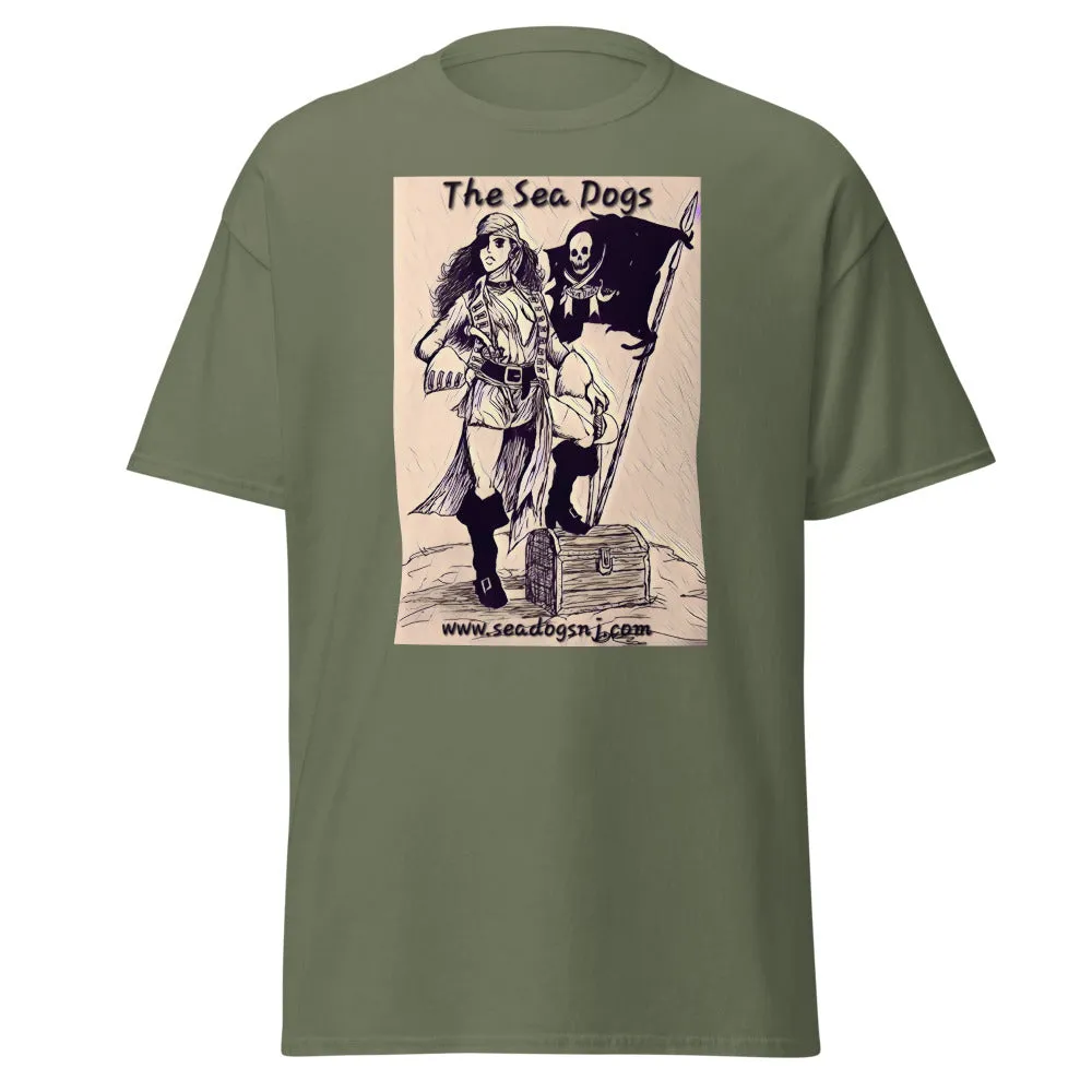 Pirate Girl - Buff - Classic T-Shirt