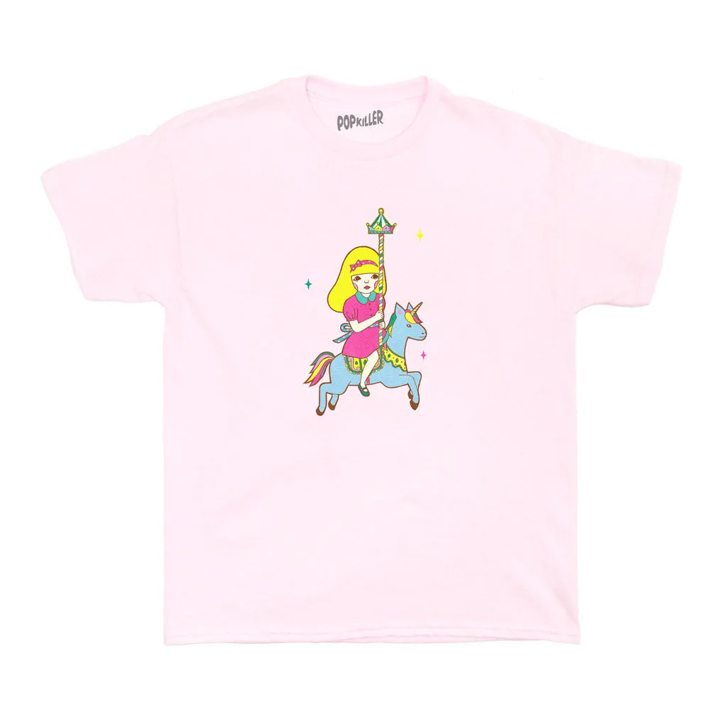 Popkiller Artist Series Naoshi Escape From a Merry-Go-Round Youth T-shirt