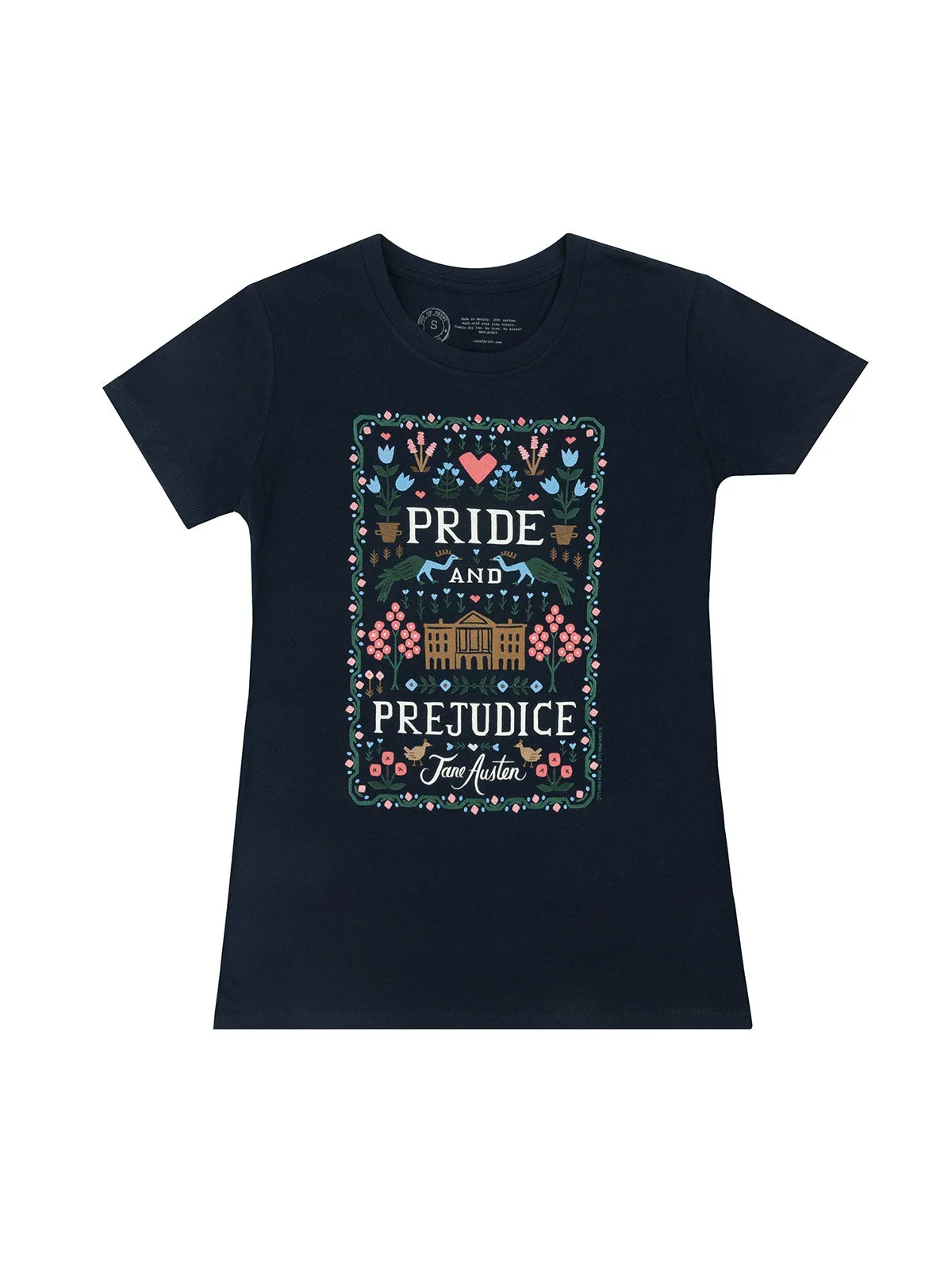 Pride and Prejudice (Puffin in Bloom) Women's Crew T-Shirt