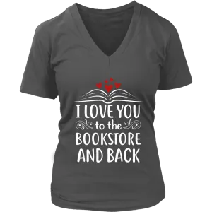 "I love you" V-neck Tshirt