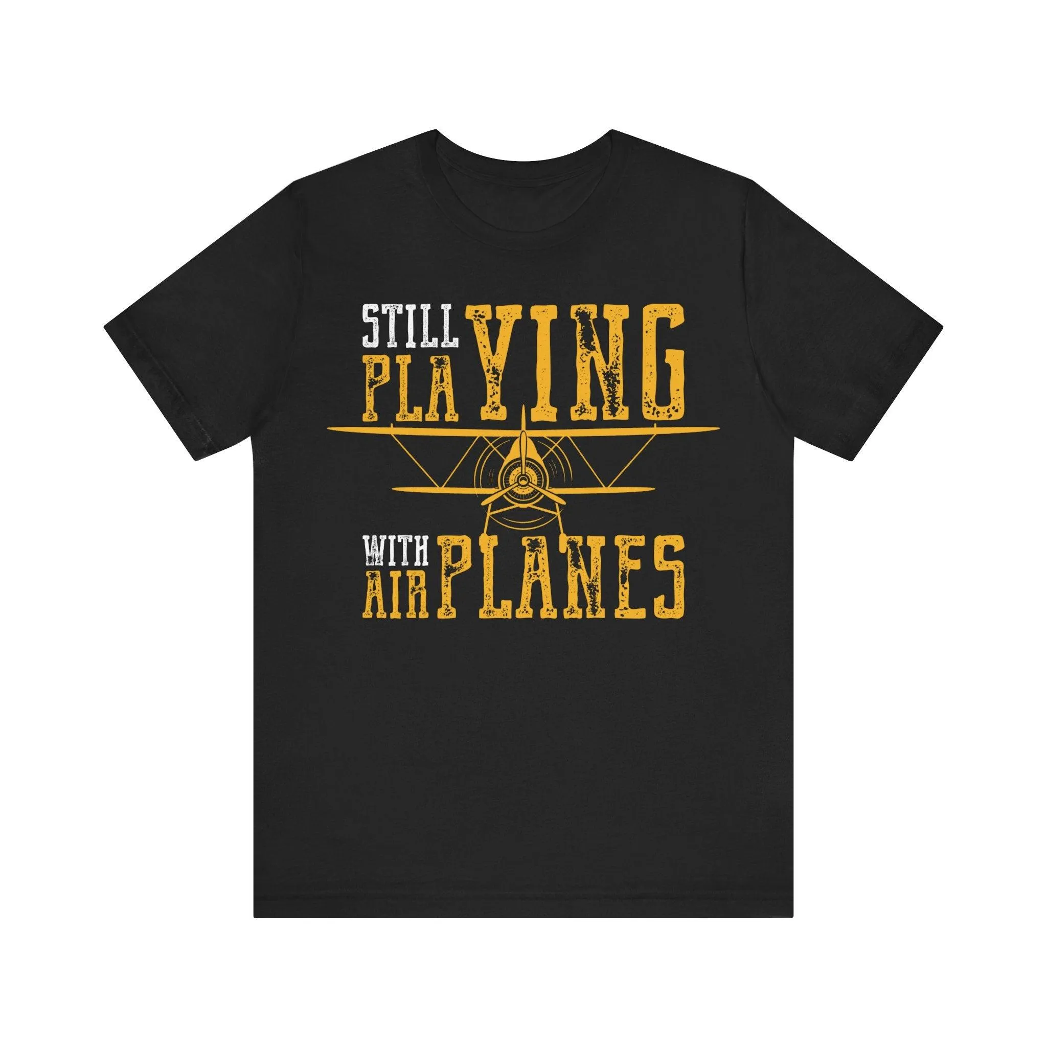 Retro Still Playing with Airplanes T Shirt