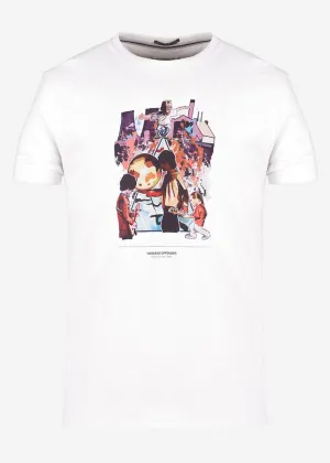 Spike island tee - white