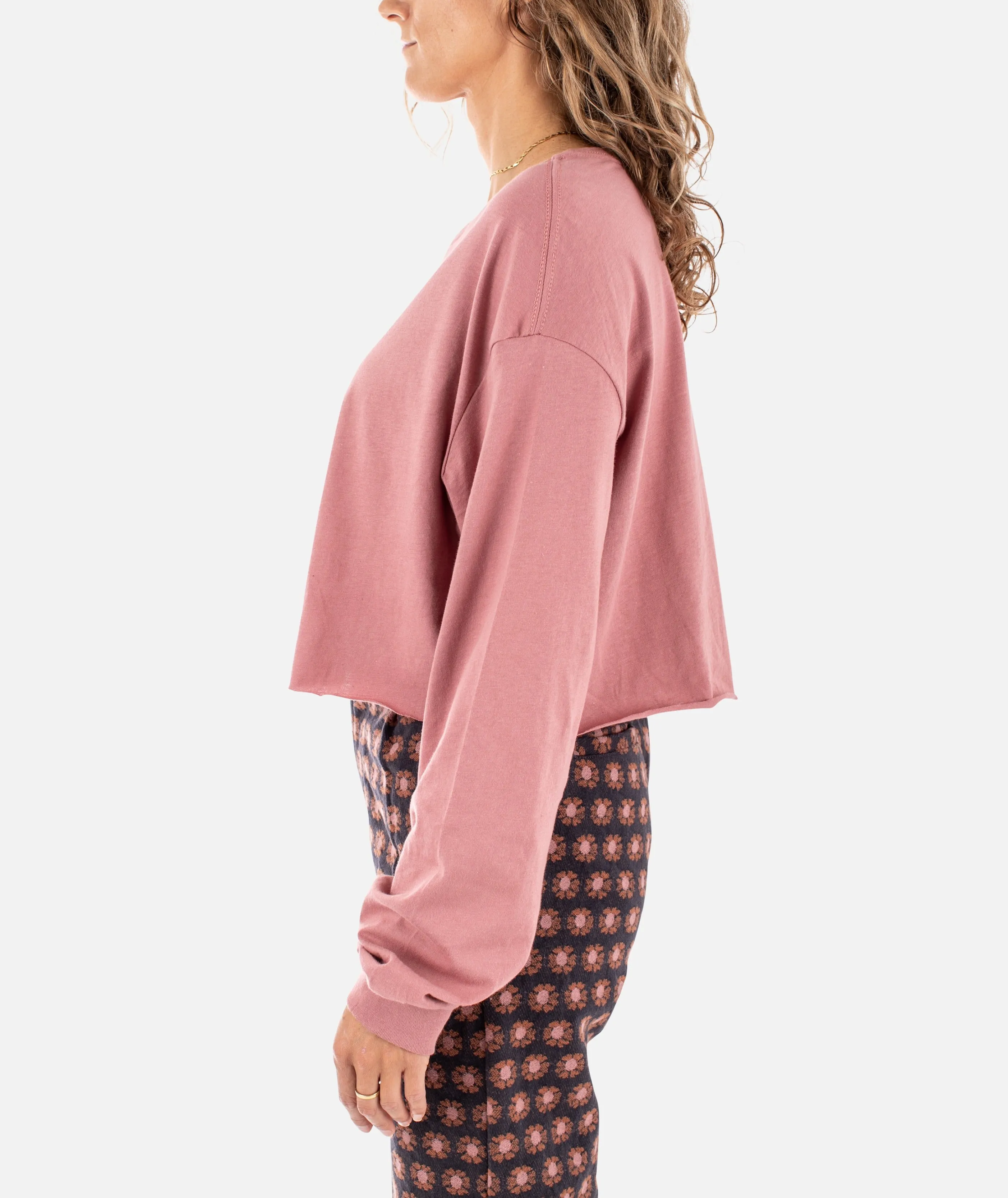 Tidal Romance Long Sleeve - Mauve