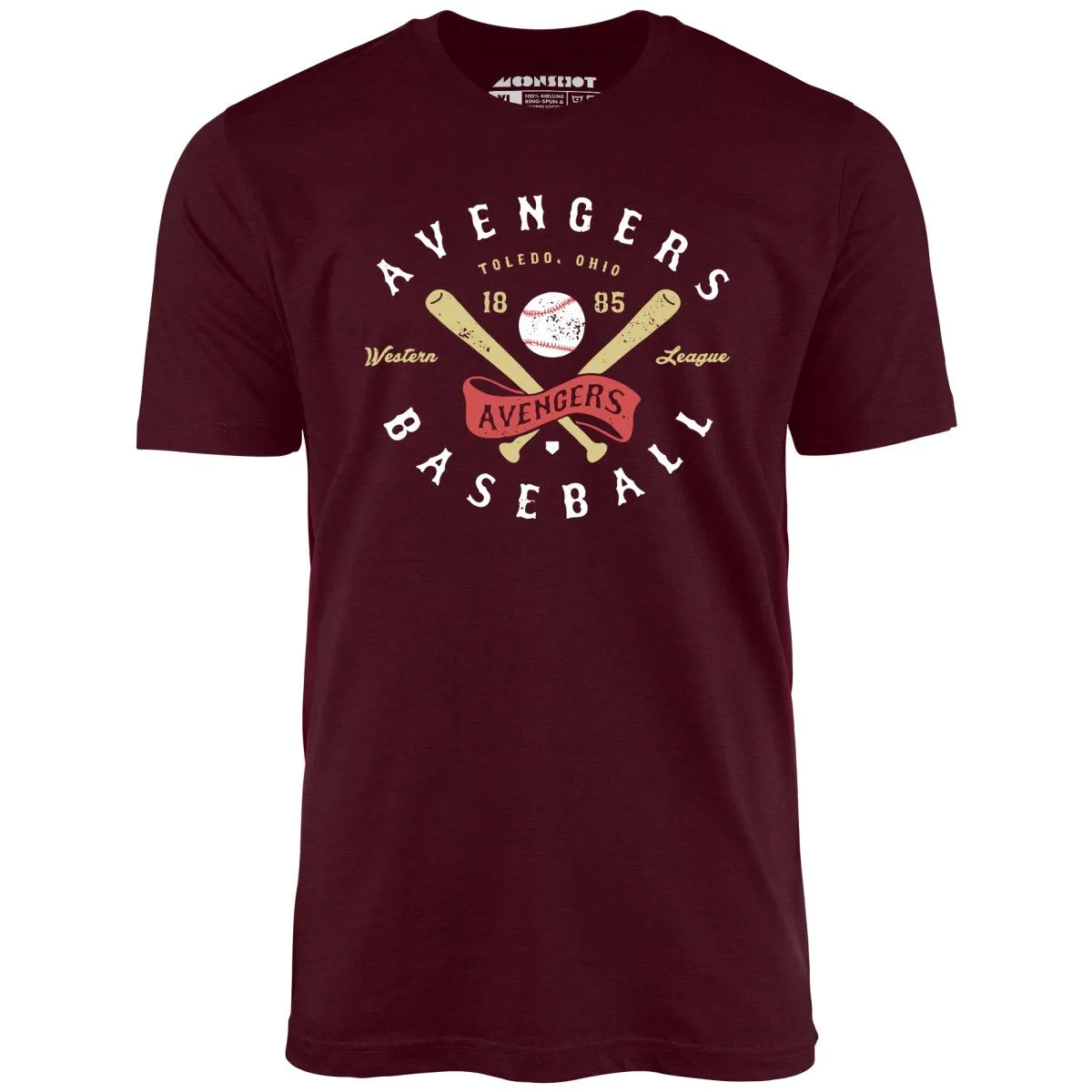 Toledo Avengers - Ohio - Vintage Defunct Baseball Teams - Unisex T-Shirt