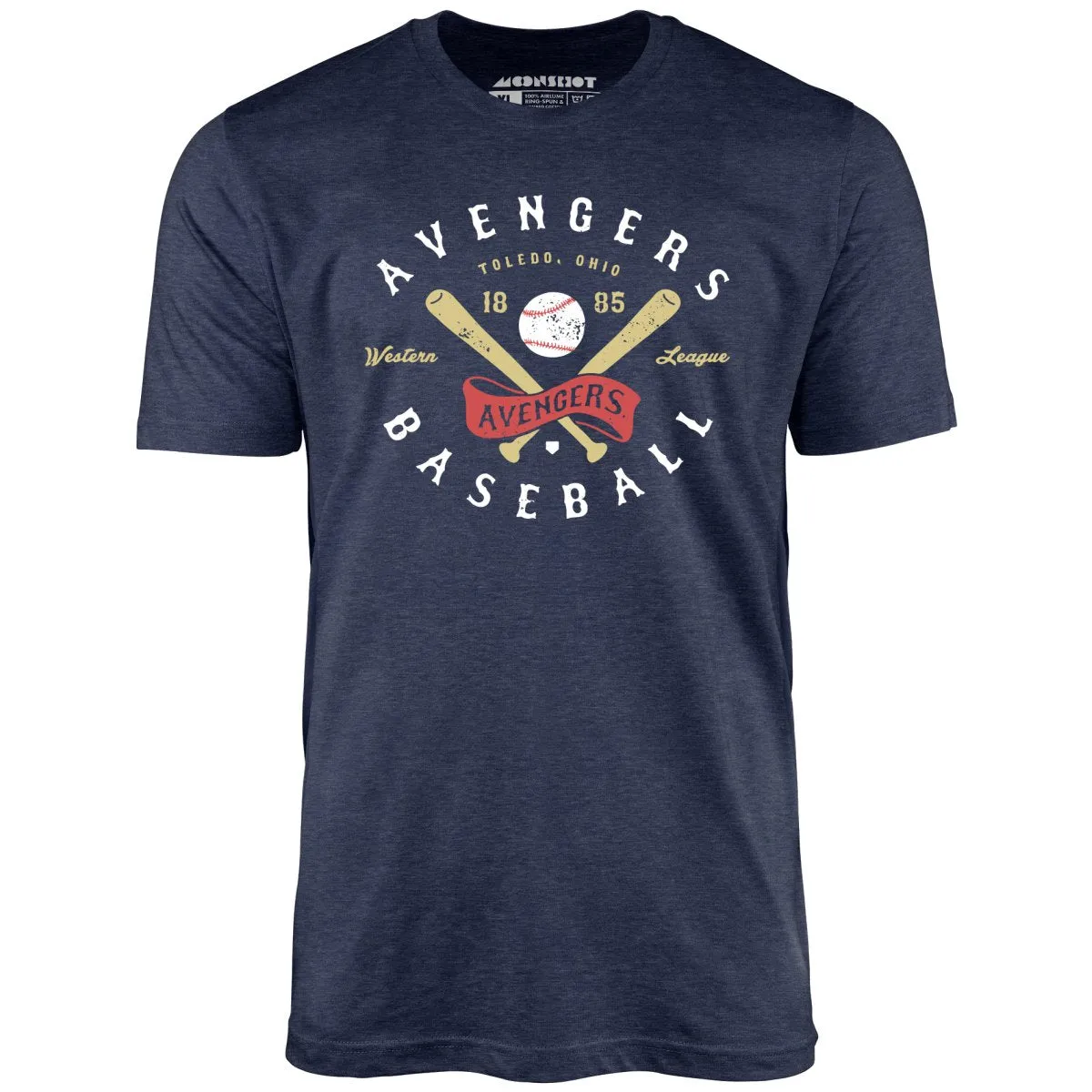 Toledo Avengers - Ohio - Vintage Defunct Baseball Teams - Unisex T-Shirt