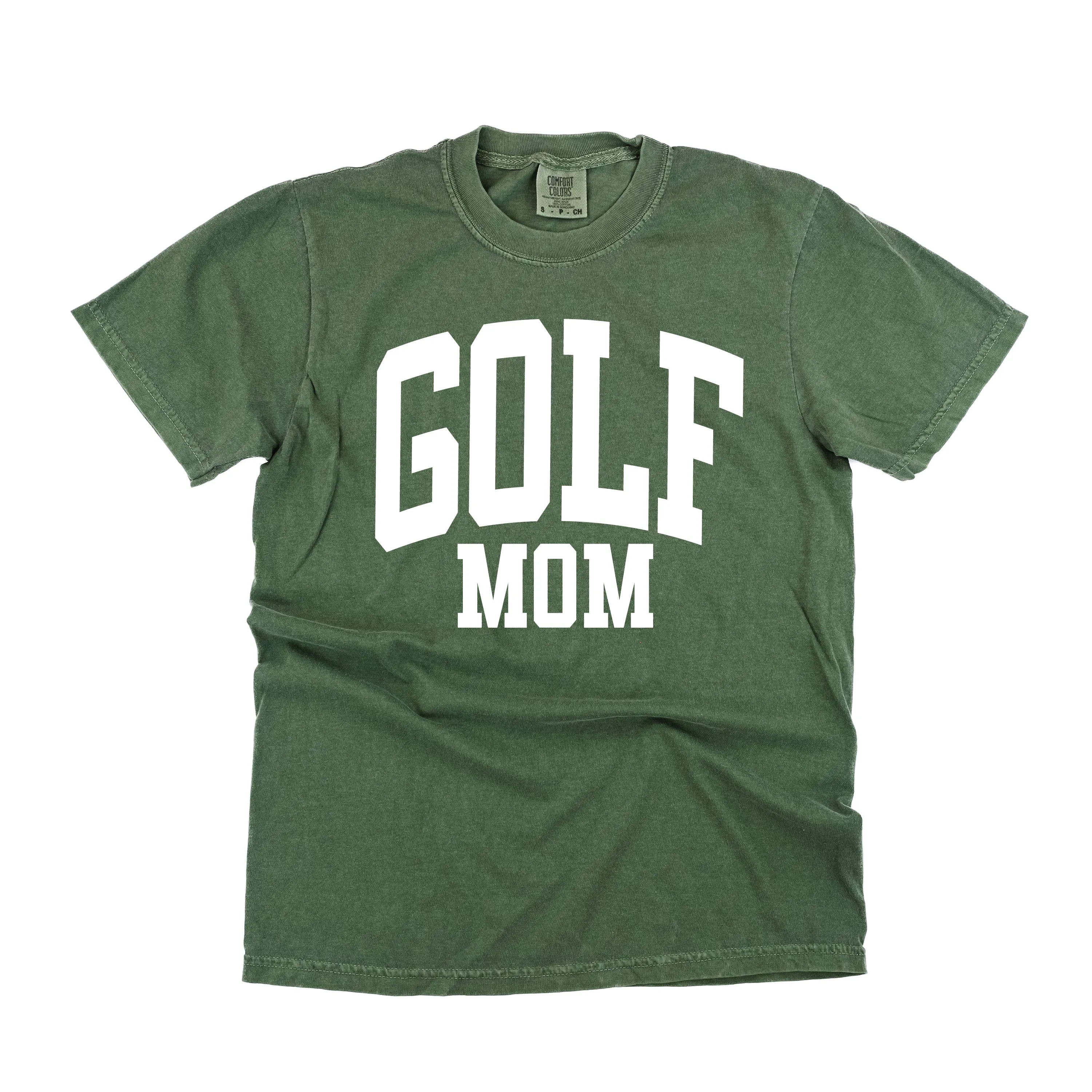 Varsity Style - GOLF MOM - SHORT SLEEVE COMFORT COLORS TEE