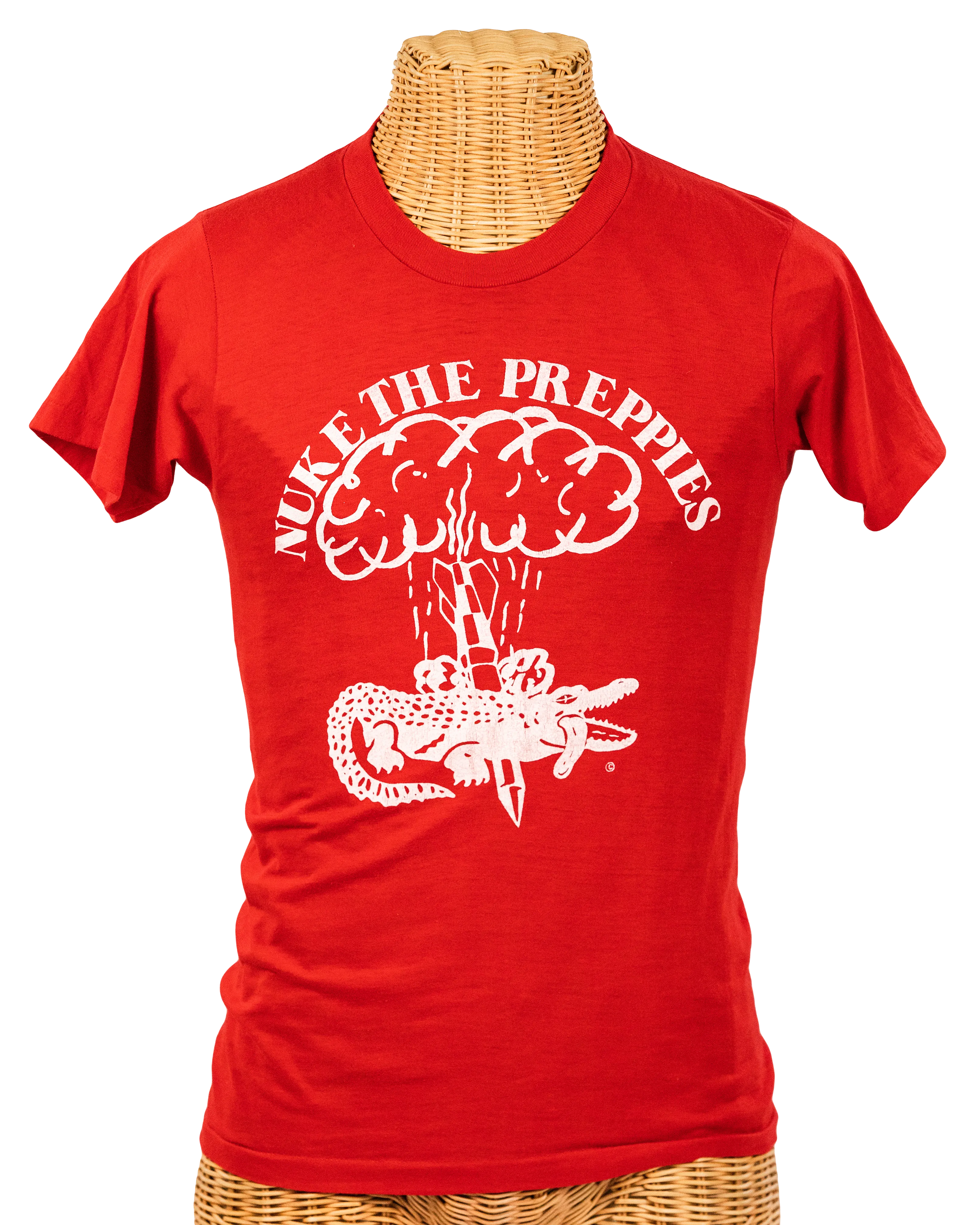 Vintage: Nuke the Preppies Red Tee