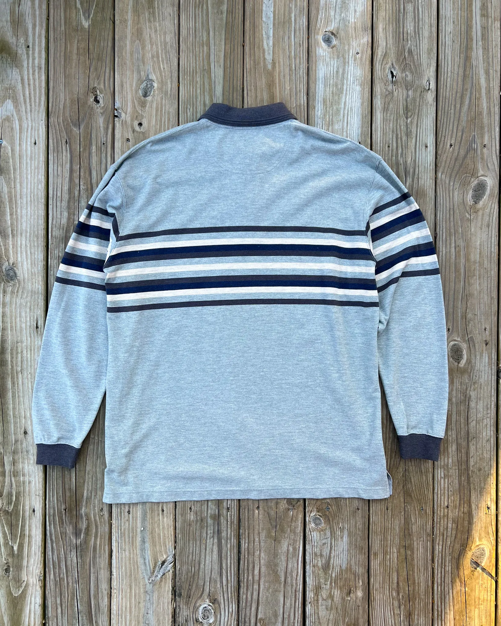 Vintage Woolrich Striped Rugby Shirt