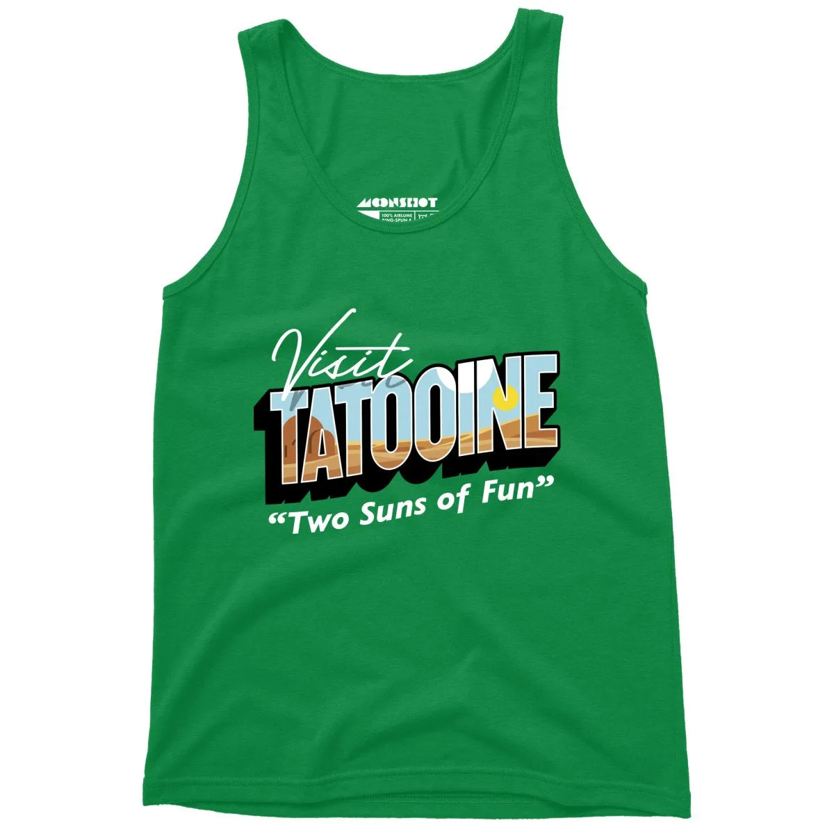 Visit Tatooine - Two Suns of Fun - Unisex Tank Top