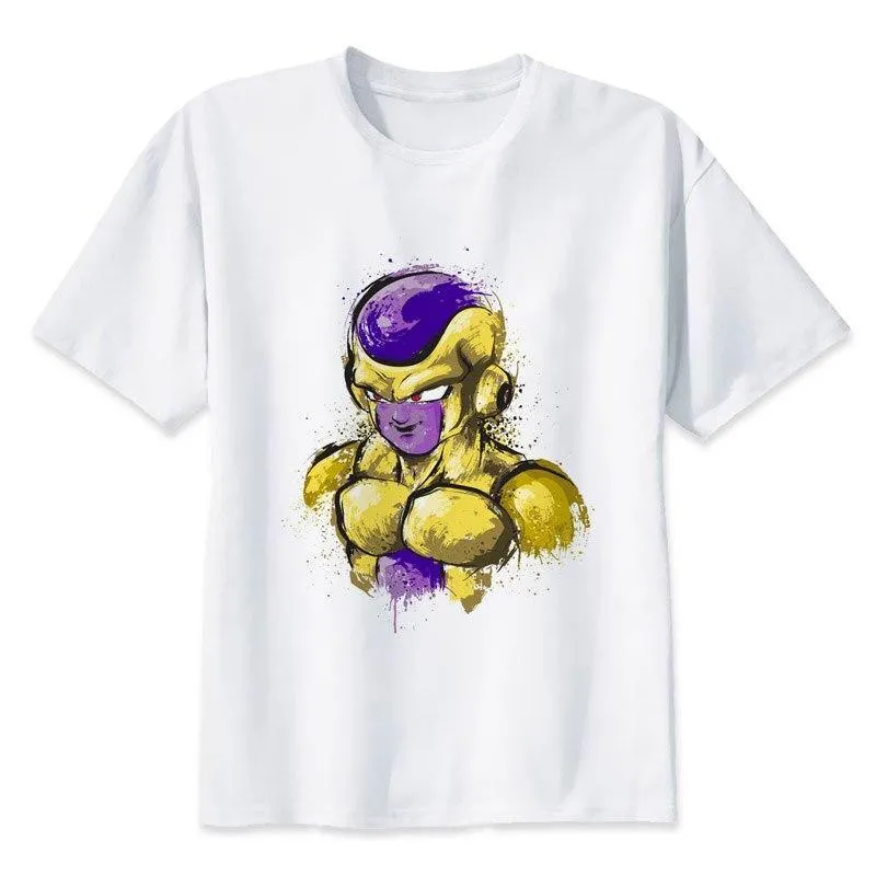 White T-shirts Dragon Ball super (Variants Available)